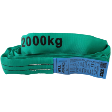 SHZ Round Sling 2m max. Load 2000KG nach EN 1492-2 SF7 green világítás