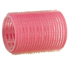 Sibel Öntapadós hajcsavaró 43mm 6db/csomag - Pink fodrászkellék