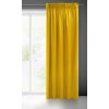  Sibel Pierre Cardin bársony sötétítő függöny Mustársárga 140x270 cm