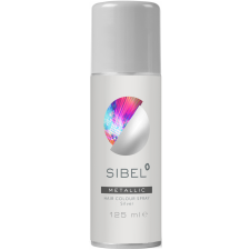 Sibel Színes hajlakk - Hajszínező Spray – Ezüst Metál hajfesték, színező