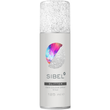 Sibel Színes hajlakk - Hajszínező Spray - Glitter Ezüst hajfesték, színező
