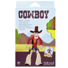 Sibel Vágókendő Tépőzáras - Gyerek , Vízlepergetős Cowboy 5091402 hajápoló eszköz