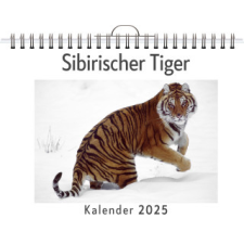 Sibirischer Tiger naptár, kalendárium