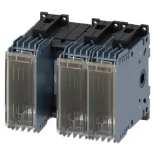 Siemens 3KF1308-0MB11 biztosítós szakaszolókapcsoló 3P 80A, NH-1, mellső hajtás, kar nélkül villanyszerelés