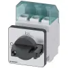 Siemens 3LD2122-0TK11 BE-KI kapcsoló, 25A, előlapra, fekete