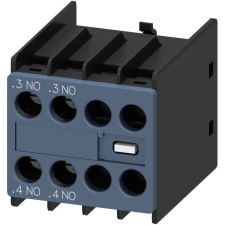 Siemens 3RH2911-1HA20 segédérintkező, homlokra, 2NO, S00-S3-hoz, csavaros villanyszerelés