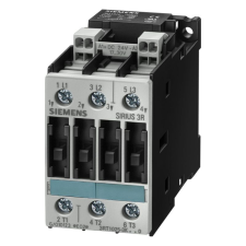 Siemens 3RT1025-3KB40-1AA0 mágneskapcsoló, 7,5kW/17A, 24VDC, varisztorral, S0, csavaros villanyszerelés