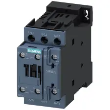 Siemens 3RT2025-1BW40 mágneskapcsoló, 7,5kW/16A, 48VDC, 1NO+1NC, S0, csavaros villanyszerelés
