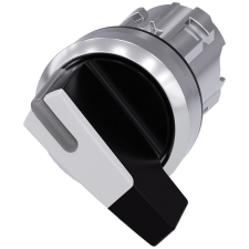 Siemens 3SU1052-2CF60-0AA0 kapcsoló fej, 2 állású, fehér, fém, hosszított kar Sirius villanyszerelés