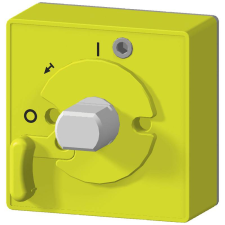 Siemens 3VT9100-3HH20 ajtókuplung, sárga, IP66, 3VT1-hez villanyszerelés