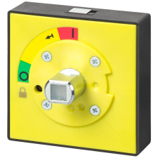 Siemens 3VT9300-3HE10 forgatókar, fekete, nem lakatolható, 3VT3-hoz villanyszerelés