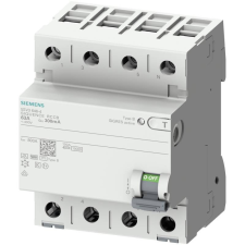 Siemens 5SV3346-4KK14 FI-relé 63A 4P 30mA, B+ típus villanyszerelés