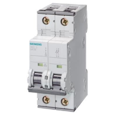 Siemens 5SY5206-7 AC/DC 10KA 2P C 6A kismegszakító (5SY5206-7) villanyszerelés