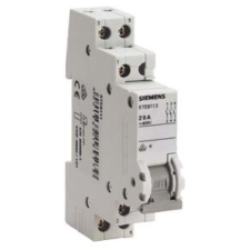 Siemens 5TE8113 moduláris kapcsoló, 20A, 3NO, BE-KI villanyszerelés