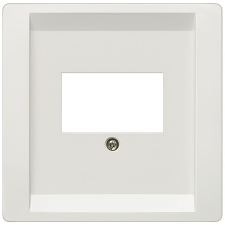 Siemens 5TG1342 TAE és hangszóró fedlap, titánfehér (RAL9010), DELTA style villanyszerelés