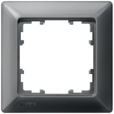 Siemens 5tg2551-6 delta line antracit 1-es keret villanyszerelés