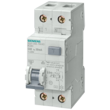 Siemens Áramvédős kismegszakító 1P+N C 25A 6kA 5SU1356-1KK25 Siemens villanyszerelés