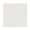 Siemens Delta I-System billentyű I/O titánfehér egyes kapcs/nyg.-hoz fehér 0 és 1 szám-jel IP20 SIEMENS - 5TG6202