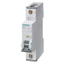 Siemens kismegszakító 1P C 4A 10kA (5SY4104-7) villanyszerelés