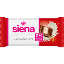  Siena tejcsokoládé édesítőszerrel 90 g csokoládé és édesség