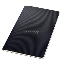 SIGEL Füzet, exkluzív, A5, vonalas, 32 lap, puhafedeles, SIGEL "Conceptum", fekete füzet