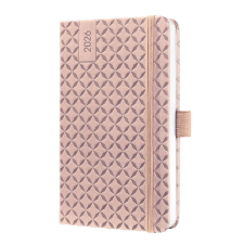  Sigel Jolie határidőnapló, 2026, 9,5x15 cm, heti, barackszín határidőnapló