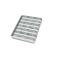 SIGEL Siegel Jolie Curly Mint 60 lapos 162x215mm pontrácsos spirálfüzet - Mintás (JN622) füzet