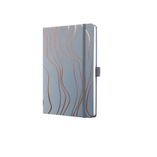 SIGEL Siegel Jolie Grey Meringue 87 lapos 135x203mm vonalas jegyzetfüzet - Mintás (JN351) füzet