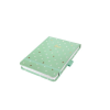 SIGEL Siegel Jolie Mint Love 79 lapos 110x79mm pontrácsos jegyzetfüzet - Mintás