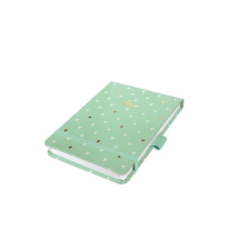 SIGEL Siegel Jolie Mint Love 79 lapos 110x79mm pontrácsos jegyzetfüzet - Mintás (JN396) füzet
