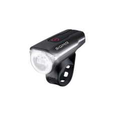 Sigma Aura 60 első lámpa, USB-ről tölthető, 60 lux, fekete kerékpár lámpa