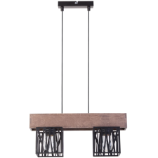 Sigma Lighting loft függeszték dali barna fekete sig31480 világítás