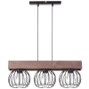 Sigma Lighting loft függeszték milan barna fekete sig31574