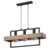 Sigma Lighting loft függeszték robin barna fekete sig32217