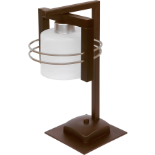 Sigma Lighting modern asztali lámpa carlo fehér wenge sig07012 világítás