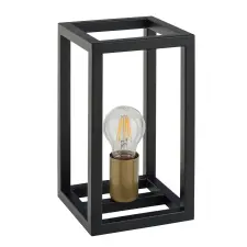 Sigma Lighting modern asztali lámpa vigo fekete arany sig50247 világítás