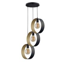 Sigma Lighting modern függeszték happy fekete arany sig32285 világítás