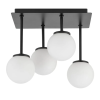Sigma Lighting modern mennyezeti lámpa tulia fehér fekete sig33505