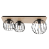 Sigma Lighting modern skandináv mennyezeti lámpa cyber fekete tölgy sig32359