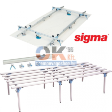 SIGMA Nagylapos szett - vágó, szállító, asztal BASIC PLUS 2 (sigbasicplus2) kőműves és burkoló szerszám