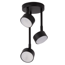 Sigma Nemo fekete-fehér mennyezeti lámpa (SIG-40885) GX53 3 izzós IP20 világítás