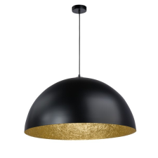 Sigma Sfera fekete-arany függesztett lámpa (SIG-30137) E27 1 izzós IP20 világítás