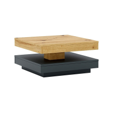 Signal Cotto Artisan Forgatható Dohányzóasztal Laminált Tölgy/Antracit bútor
