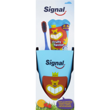  Signal Fruity gyermek fogkrém 50 ml + puha fogkefe + csésze ajándékkészlet babakozmetikum