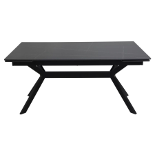 Signal Imperia 160 Kihúzható Kerámia Étkezőasztal Matt Fekete bútor