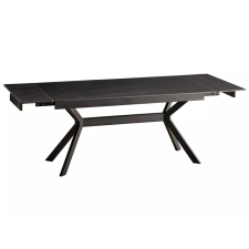 Signal Imperia 180 Kihúzható Kerámia Étkezőasztal Matt Fekete bútor