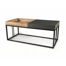 Signal Lunaria Modern Dohányzóasztal MDF Artisan Tölgy-Antracit Duál Felülettel bútor