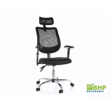 Signal Q-118R Ergonomikus Hálós Forgószék Fekete/Ezüst Multiblock forgószék