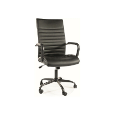 Signal Q-306 Ergonomikus Műbőr Forgószék Fekete TILT forgószék