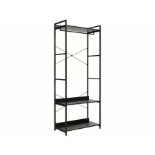 Signal Rin B Ipari Fekete Fém Polcos Szekrény bútor